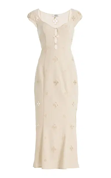 Mirror Palais Maria Cotton-Linen Maxi Dress | Thumbnail 8 Mirror Palais Maria Cotton-Linen Maxi Dress | Thumbnail 8