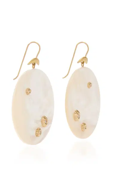 Annette Ferdinandsen Large Luna Earring With Diamonds | Thumbnail 3 Annette Ferdinandsen Large Luna Earring With Diamonds | Thumbnail 3