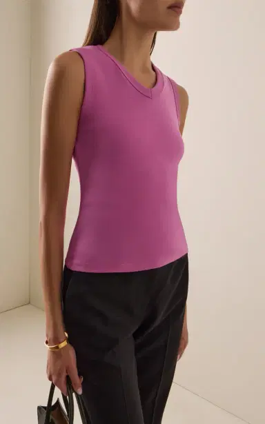Flore Flore Jill Cotton Tank Top | Thumbnail 4 Flore Flore Jill Cotton Tank Top | Thumbnail 4