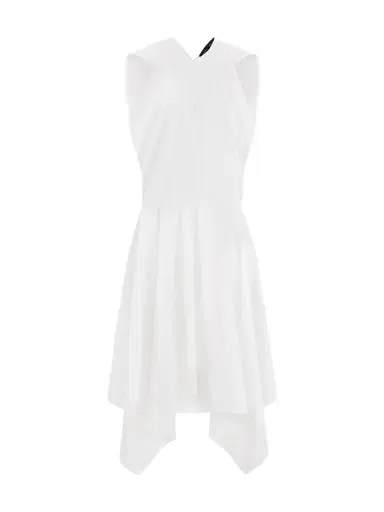 Proenza Schouler Sybella Classic Cotton Shirting Midi Dress | Thumbnail 1 Proenza Schouler Sybella Classic Cotton Shirting Midi Dress | Thumbnail 1