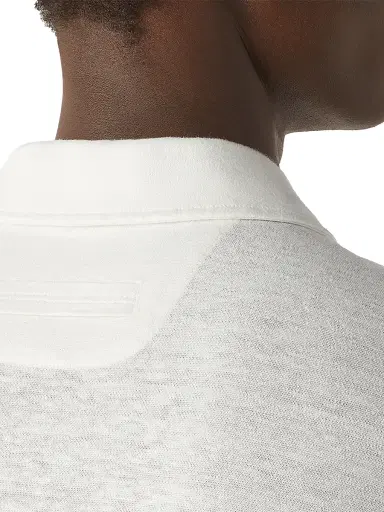 Zegna Men's Oasi Lino Polo Shirt - White | Thumbnail 4 Zegna Men's Oasi Lino Polo Shirt - White | Thumbnail 4