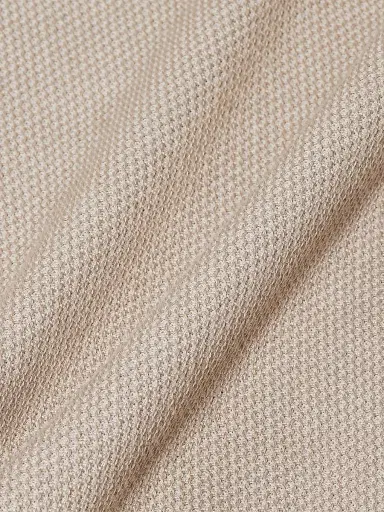 ZEGNA Men's Cotton Polo Shirt - Light Taupe | Thumbnail 5 ZEGNA Men's Cotton Polo Shirt - Light Taupe | Thumbnail 5