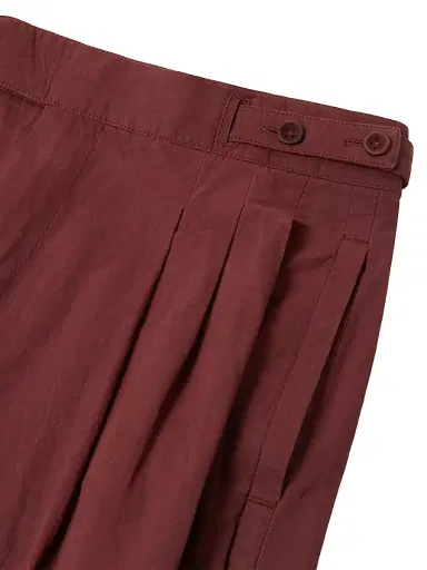 Zegna Men's Cotton Pants - Dark Burgundy - Size 36 | Thumbnail 2 Zegna Men's Cotton Pants - Dark Burgundy - Size 36 | Thumbnail 2