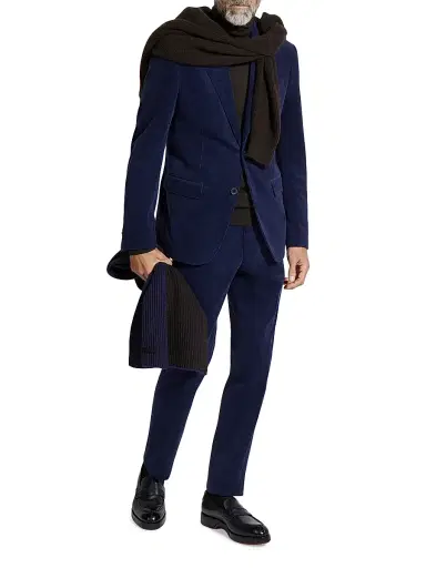 Zegna Men's Cashco Pants | Thumbnail 2 Zegna Men's Cashco Pants | Thumbnail 2