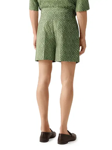 Zegna Men's Silk Shorts | Thumbnail 4 Zegna Men's Silk Shorts | Thumbnail 4