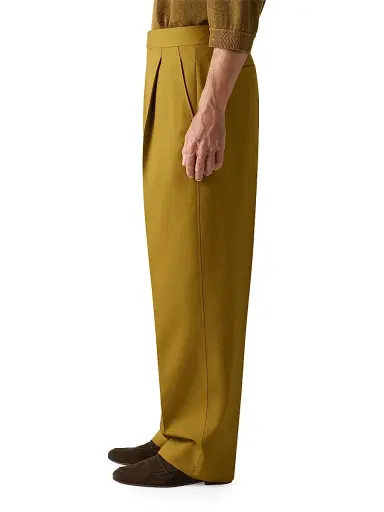 Zegna Men's Silk and Wool Pants | Thumbnail 3 Zegna Men's Silk and Wool Pants | Thumbnail 3