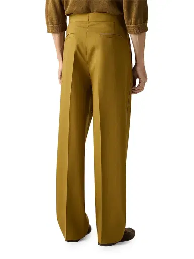 Zegna Men's Silk and Wool Pants | Thumbnail 4 Zegna Men's Silk and Wool Pants | Thumbnail 4