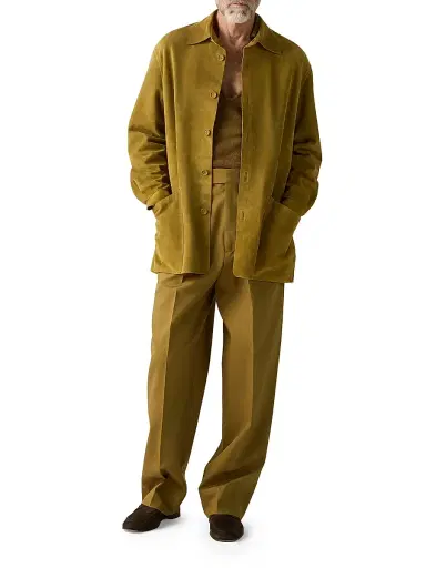 Zegna Men's Silk and Wool Pants | Thumbnail 6 Zegna Men's Silk and Wool Pants | Thumbnail 6