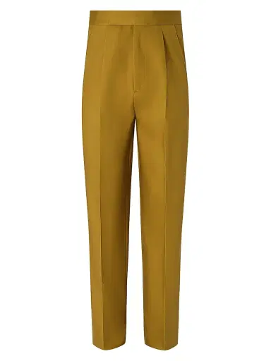 Zegna Men's Silk and Wool Pants | Thumbnail 1 Zegna Men's Silk and Wool Pants | Thumbnail 1