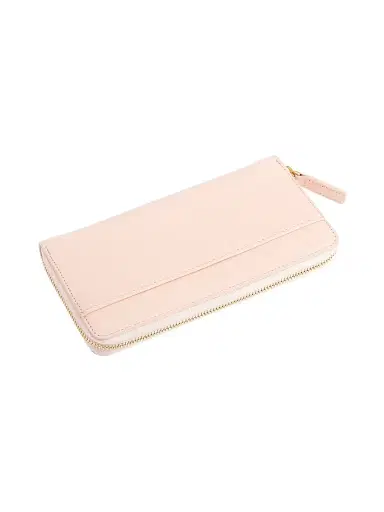 ROYCE New York Women's RFID-Blocking Zip-Around Leather Wallet - Light Pink | Thumbnail 3 ROYCE New York Women's RFID-Blocking Zip-Around Leather Wallet - Light Pink | Thumbnail 3