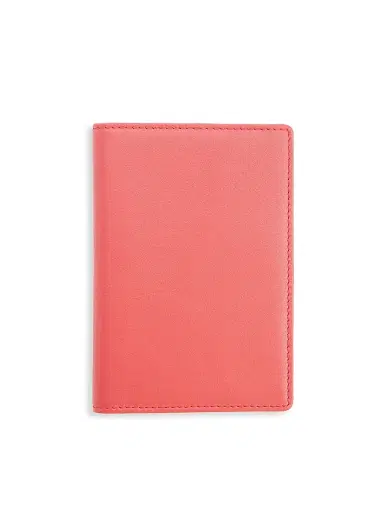 ROYCE New York Women's RFID-Blocking Leather Passport Case - Red | Thumbnail 1 ROYCE New York Women's RFID-Blocking Leather Passport Case - Red | Thumbnail 1