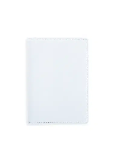 Royce New York Women's RFID-Blocking Leather Passport Case - Silver | Thumbnail 1 Royce New York Women's RFID-Blocking Leather Passport Case - Silver | Thumbnail 1