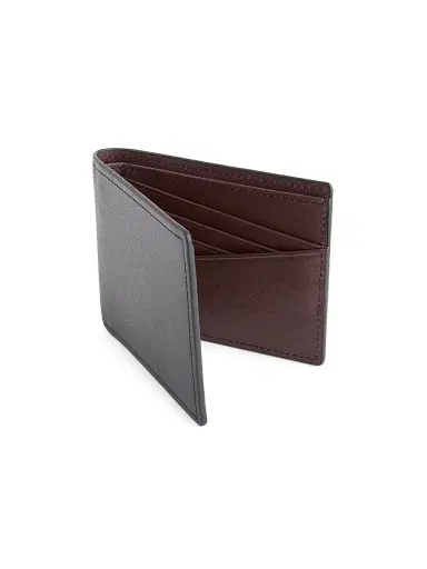 Royce New York Men's RFID-Blocking Slim Bi-Fold Leather Wallet - Black | Thumbnail 2 Royce New York Men's RFID-Blocking Slim Bi-Fold Leather Wallet - Black | Thumbnail 2
