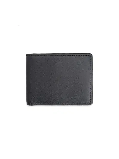 Royce New York Men's RFID-Blocking Slim Bi-Fold Leather Wallet - Black | Thumbnail 1 Royce New York Men's RFID-Blocking Slim Bi-Fold Leather Wallet - Black | Thumbnail 1