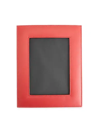 Royce New York Leather Picture Frame - Red | Thumbnail 9 Royce New York Leather Picture Frame - Red | Thumbnail 9