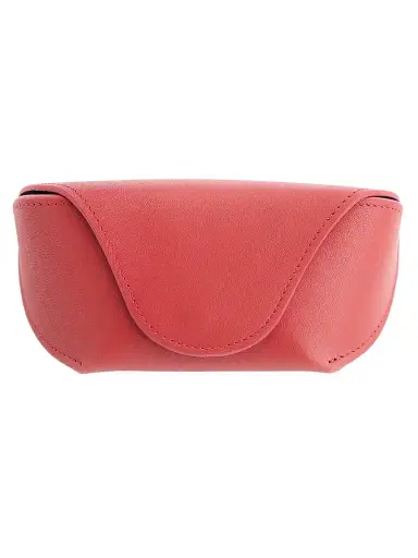 Royce New York Women's Leather Sunglasses Carrying Case - Red | Thumbnail 1 Royce New York Women's Leather Sunglasses Carrying Case - Red | Thumbnail 1