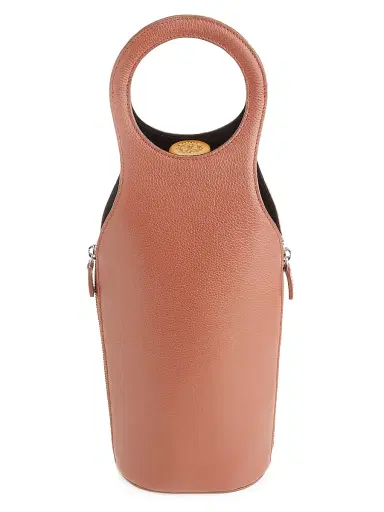 Royce New York Leather Wine & Champagne Carrying Case - Tan | Thumbnail 2 Royce New York Leather Wine & Champagne Carrying Case - Tan | Thumbnail 2