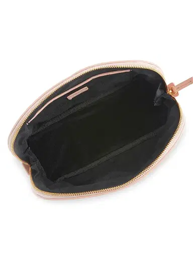 Royce New York Women's Leather Cosmetic Bag | Thumbnail 2 Royce New York Women's Leather Cosmetic Bag | Thumbnail 2