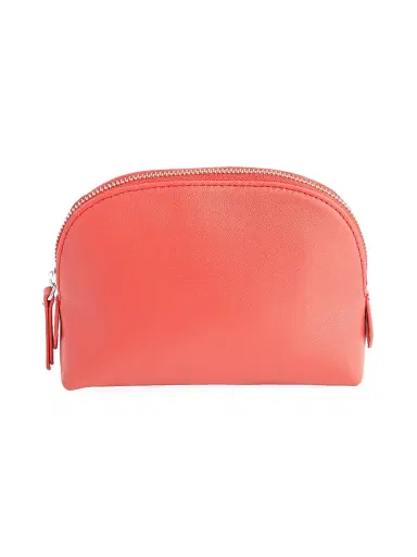 Royce New York Women's Compact Leather Cosmetic Bag | Thumbnail 1 Royce New York Women's Compact Leather Cosmetic Bag | Thumbnail 1