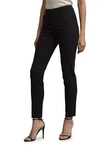 Ralph Lauren Collection Women's Annie Stretch Wool Pants - Black | Thumbnail 2 Ralph Lauren Collection Women's Annie Stretch Wool Pants - Black | Thumbnail 2