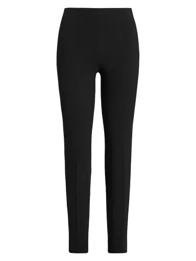 Ralph Lauren Collection Women's Annie Stretch Wool Pants - Black | Thumbnail 1 Ralph Lauren Collection Women's Annie Stretch Wool Pants - Black | Thumbnail 1