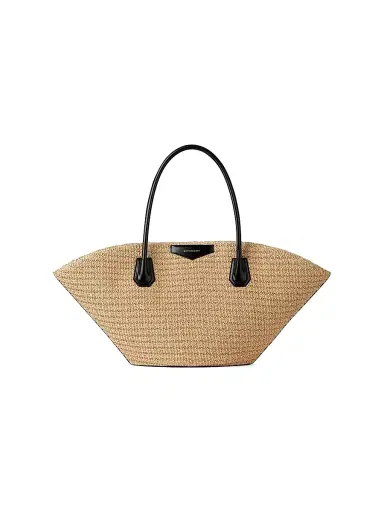 Givenchy Women's Antigona Basket Tote Bag in Raffia - Natural | Thumbnail 1 Givenchy Women's Antigona Basket Tote Bag in Raffia - Natural | Thumbnail 1