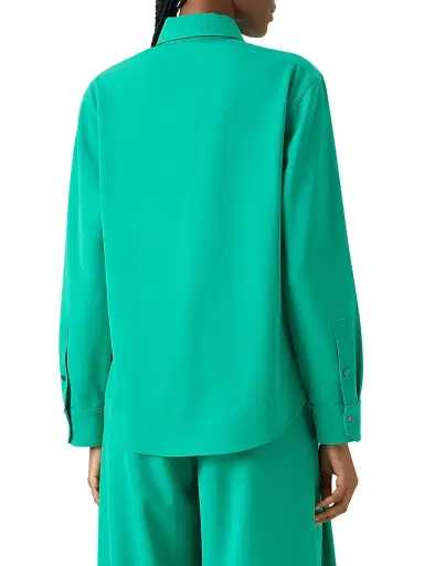 Akris Women's Wool Gabardine Utility Shirt | Thumbnail 5 Akris Women's Wool Gabardine Utility Shirt | Thumbnail 5