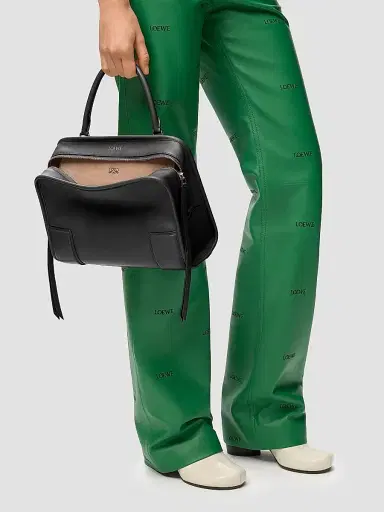 Loewe Women's Amazona 180 Medium Leather Handbag | Thumbnail 3 Loewe Women's Amazona 180 Medium Leather Handbag | Thumbnail 3