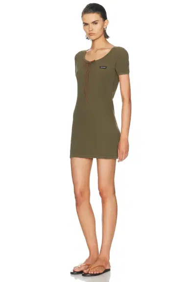 Miu Miu Waffle Dress | Thumbnail 2 Miu Miu Waffle Dress | Thumbnail 2