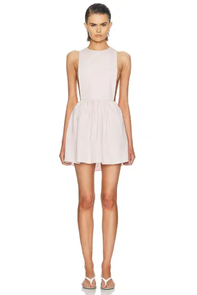 Miu Miu Popeline Dress | Thumbnail 1 Miu Miu Popeline Dress | Thumbnail 1