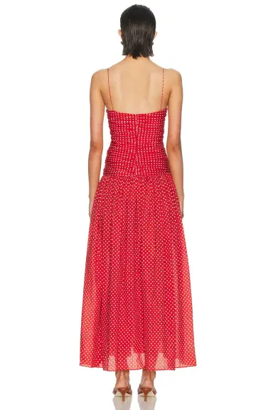 Matteau Gathered Drop Waist Dress | Thumbnail 3 Matteau Gathered Drop Waist Dress | Thumbnail 3