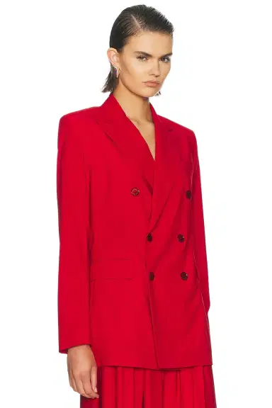 Ralph Lauren Collection Tropical Wool Ramona Blazer | Thumbnail 2 Ralph Lauren Collection Tropical Wool Ramona Blazer | Thumbnail 2