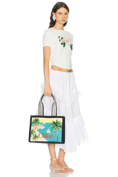 Chloe Soliel Beach Landscape Tote Bag | Thumbnail 2 Chloe Soliel Beach Landscape Tote Bag | Thumbnail 2