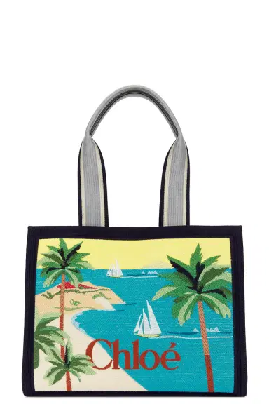 Chloe Soliel Beach Landscape Tote Bag | Thumbnail 3 Chloe Soliel Beach Landscape Tote Bag | Thumbnail 3