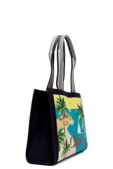 Chloe Soliel Beach Landscape Tote Bag | Thumbnail 4 Chloe Soliel Beach Landscape Tote Bag | Thumbnail 4