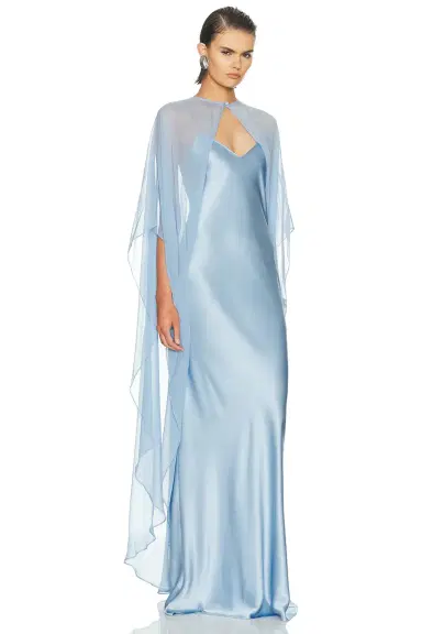 The Sei Bias Slip Dress And Cape | Thumbnail 3 The Sei Bias Slip Dress And Cape | Thumbnail 3