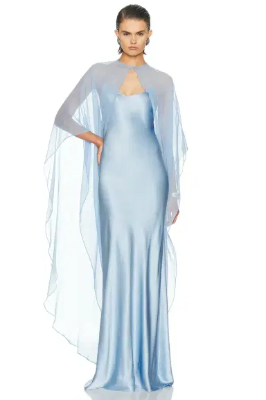 The Sei Bias Slip Dress And Cape | Thumbnail 5 The Sei Bias Slip Dress And Cape | Thumbnail 5