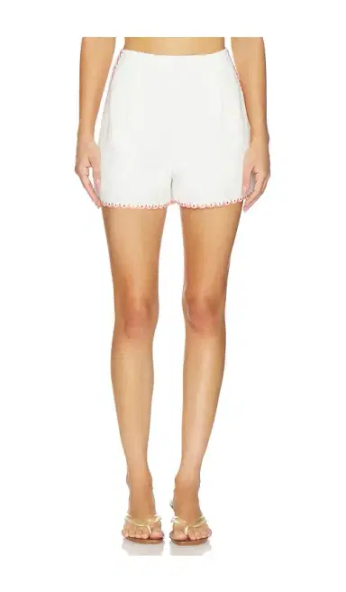 MINKPINK Santorini Embroidered Shorts | Thumbnail 1 MINKPINK Santorini Embroidered Shorts | Thumbnail 1