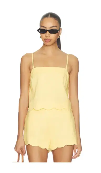 MINKPINK Grazia Scallop Hem Cami | Thumbnail 1 MINKPINK Grazia Scallop Hem Cami | Thumbnail 1