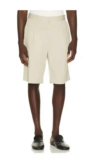 Les Deux Pleated Twill Suit Shorts | Thumbnail 1 Les Deux Pleated Twill Suit Shorts | Thumbnail 1
