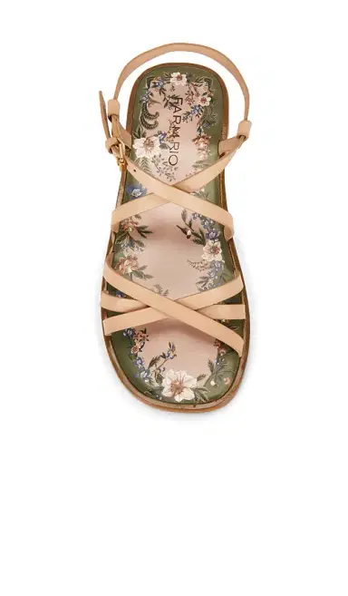 Farm Rio Spring Flat Sandal | Thumbnail 4 Farm Rio Spring Flat Sandal | Thumbnail 4
