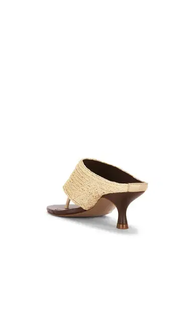 Farm Rio Raffia Icons Kitten Heel | Thumbnail 3 Farm Rio Raffia Icons Kitten Heel | Thumbnail 3