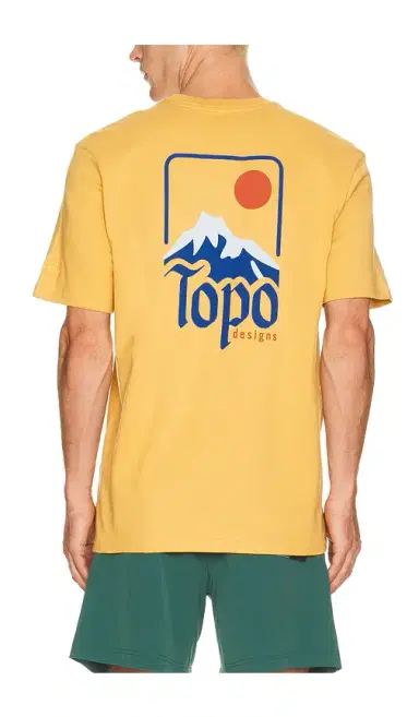 TOPO DESIGNS Peak Tee | Thumbnail 2 TOPO DESIGNS Peak Tee | Thumbnail 2