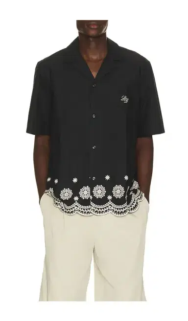Les Deux Border Embroidery Shirt | Thumbnail 1 Les Deux Border Embroidery Shirt | Thumbnail 1