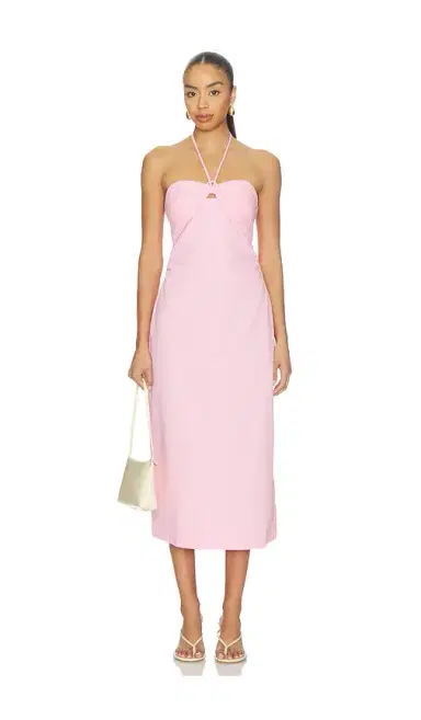 MINKPINK Gaia Halter Midi Dress | Thumbnail 1 MINKPINK Gaia Halter Midi Dress | Thumbnail 1