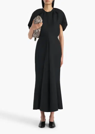 Khaite Ria Dress In Black | Thumbnail 2 Khaite Ria Dress In Black | Thumbnail 2