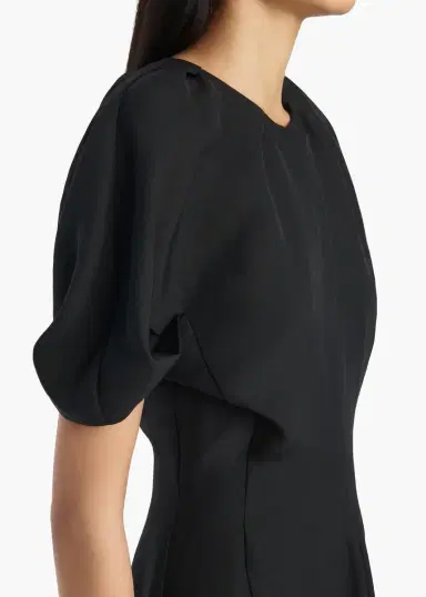 Khaite Ria Dress In Black | Thumbnail 4 Khaite Ria Dress In Black | Thumbnail 4