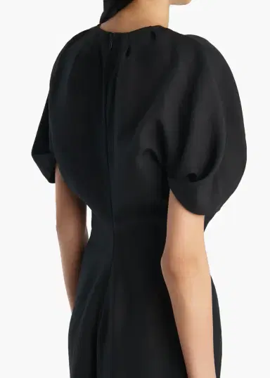 Khaite Ria Dress In Black | Thumbnail 5 Khaite Ria Dress In Black | Thumbnail 5