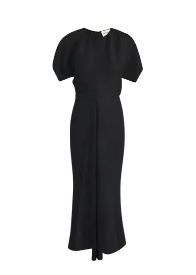 Khaite Ria Dress In Black | Thumbnail 1 Khaite Ria Dress In Black | Thumbnail 1