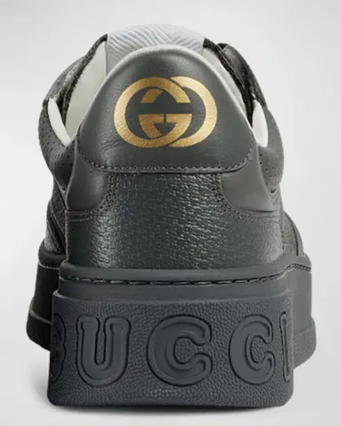 Gucci Men 's Chunky B GG Supreme Low-Top Sneakers | Thumbnail 2 Gucci Men 's Chunky B GG Supreme Low-Top Sneakers | Thumbnail 2